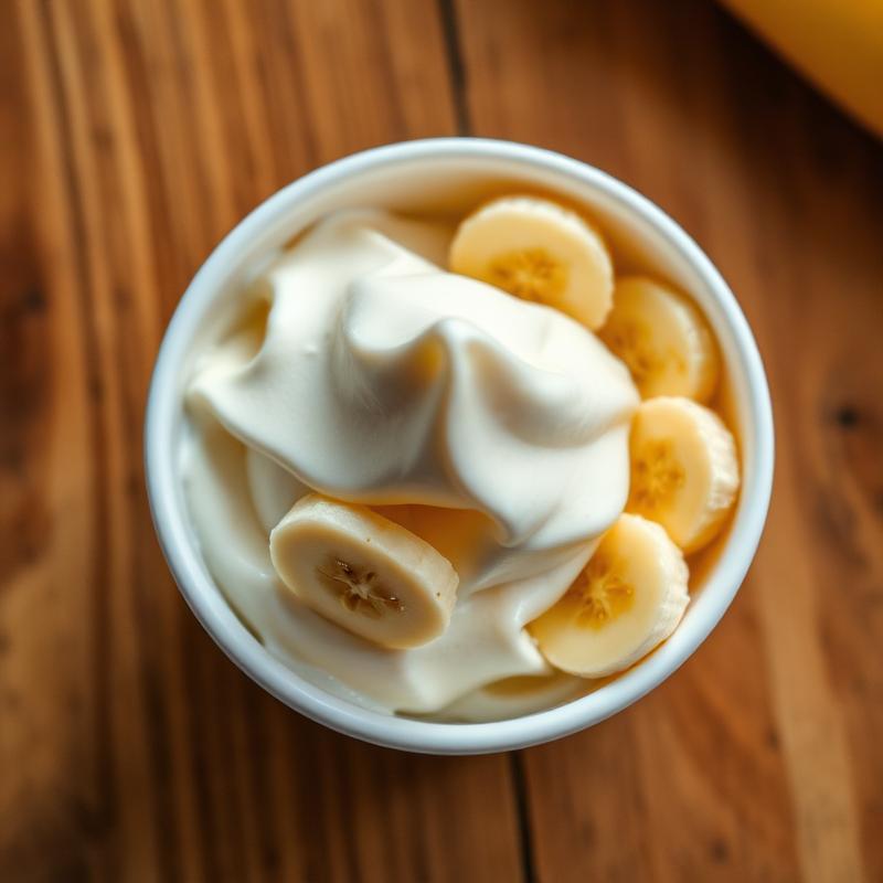 Island Banana frozen yogurt